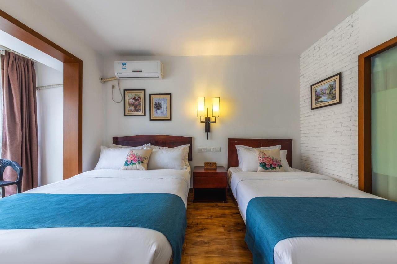 Serene Vale Inn Guilin-Free One Way Pick Up Service To High-Speed Railway Station For 2 Nights Eksteriør billede